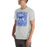 Man wearing Taylor High School Mustangs Grey Premium Unisex T-shirt 206
