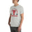 Man wearing Tomball High School Cougars Grey Premium Unisex T-shirt 208