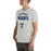 Man wearing Tomball Memorial High School Wildcats Grey Premium Unisex T-shirt 040