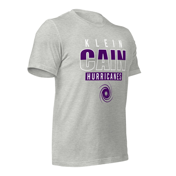 Klein Cain High School Hurricanes Premium Athletic Heather T-shirt 23