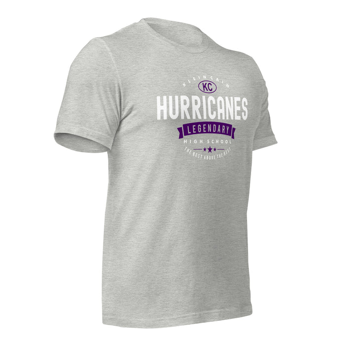 Klein Cain High School Hurricanes Premium Athletic Heather T-shirt 44