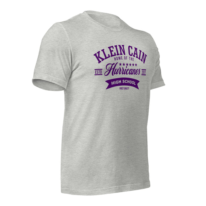 Klein Cain High School Hurricanes Premium Athletic Heather T-shirt 96