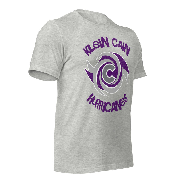 Klein Cain High School Hurricanes Premium Athletic Heather T-shirt 234b