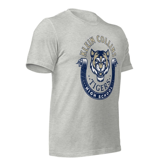 Klein Collins High School Tigers Premium Athletic Heather T-shirt 204b