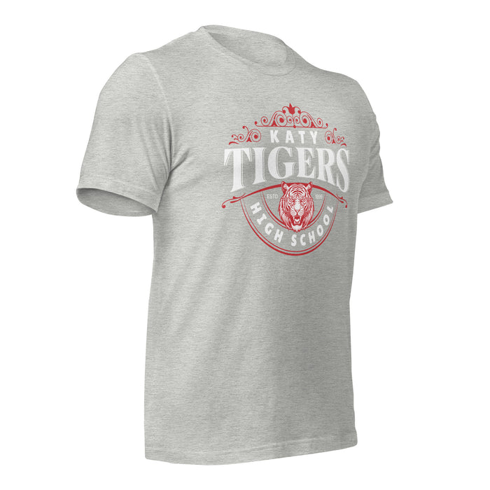 Katy High School Tigers Athletic Heather Premium Unisex T-shirt 211b