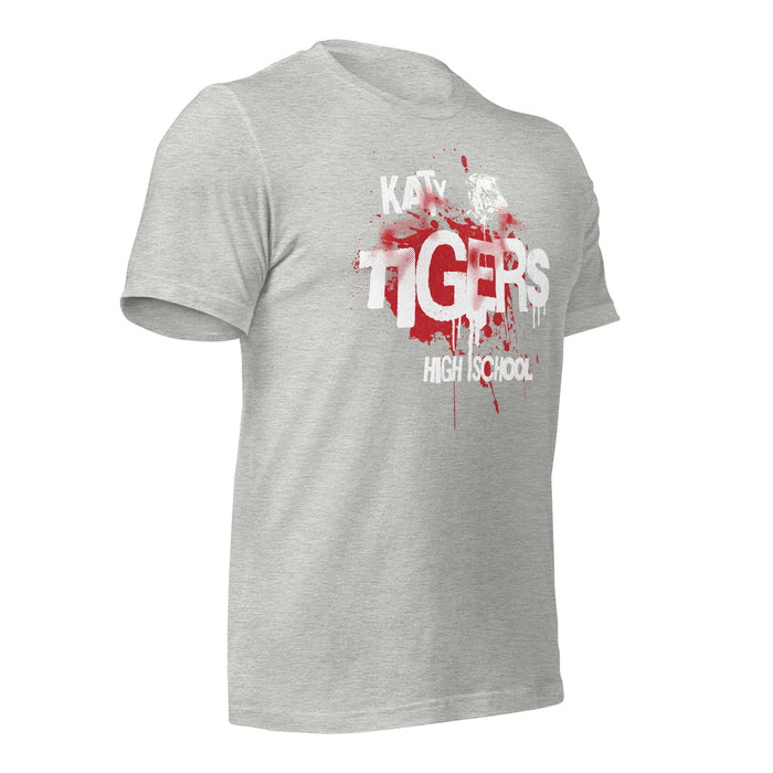 Katy High School Tigers Athletic Heather Premium Unisex T-shirt 215b