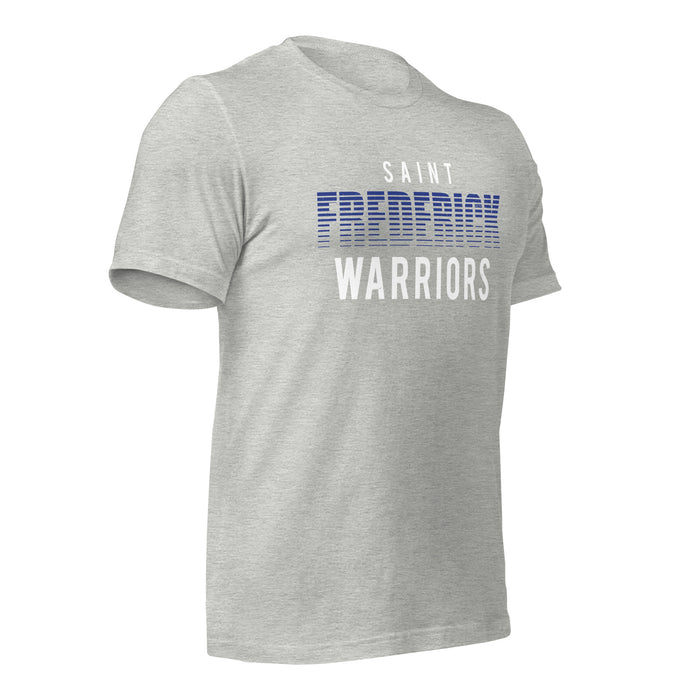 St. Frederick High School Warriors Grey Premium Unisex T-shirt 024b