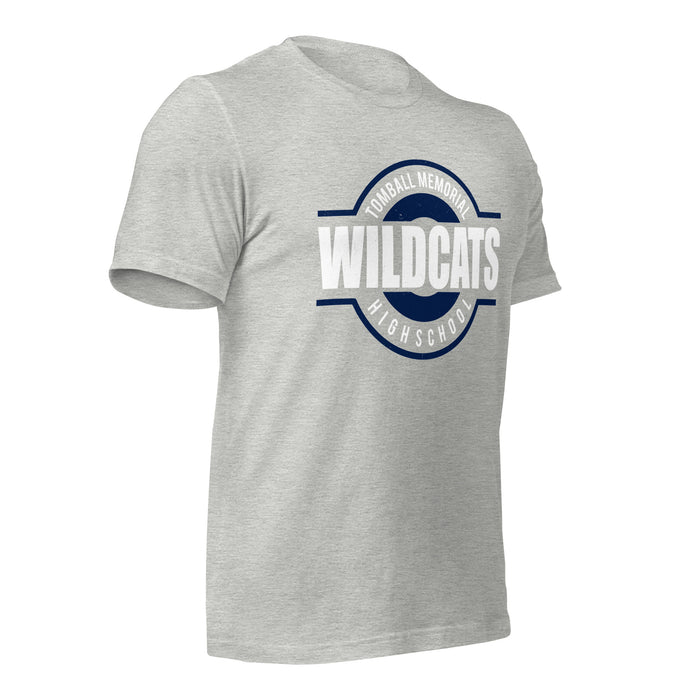 Tomball Memorial High School Wildcats Grey Premium Unisex T-shirt 011b