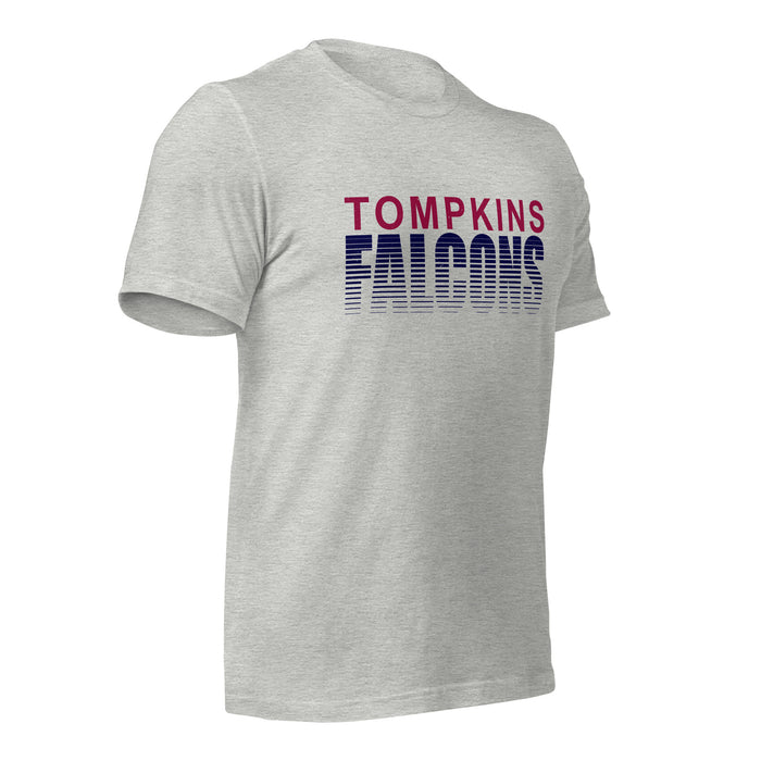 Tompkins High School Falcons Grey Premium Unisex T-shirt 024b