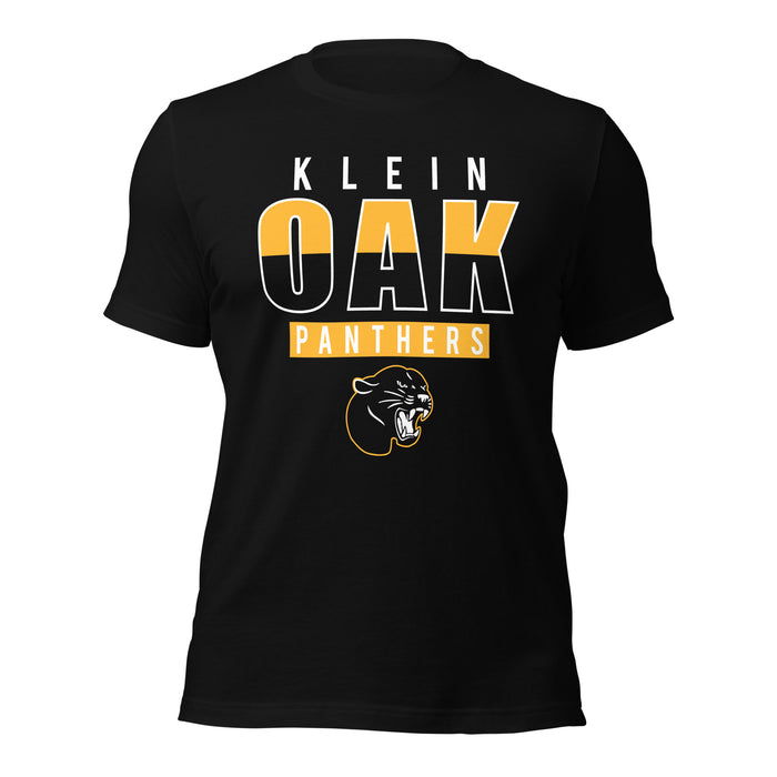 Klein Oak High School Panthers Premium Black Unisex T-shirt 23