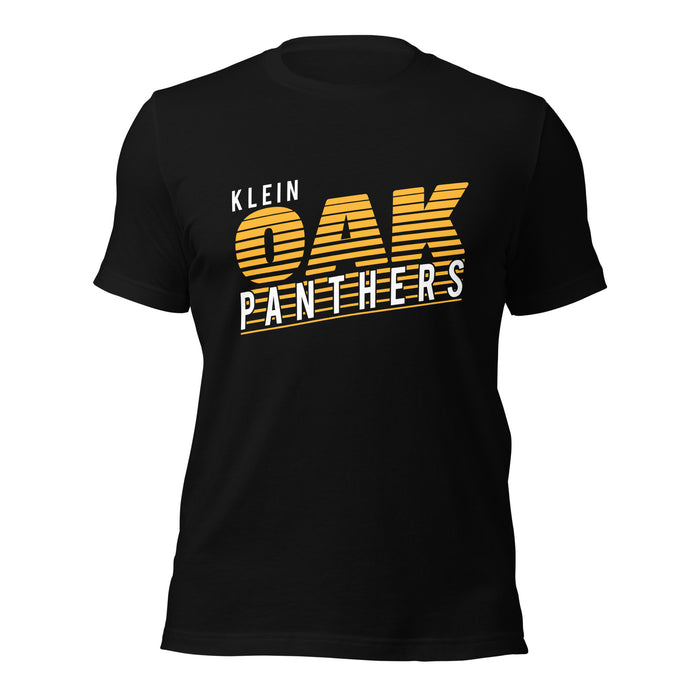 Klein Oak High School Panthers Premium Black Unisex T-shirt 32