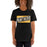 Woman wearing a Klein Oak High School Panthers Premium Black Unisex T-shirt 84