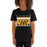 Woman wearing a Klein Oak High School Panthers Premium Black Unisex T-shirt 86