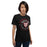 Woman wearing a Tomball High School Cougars Premium Black Unisex T-shirt 16