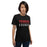 Woman wearing a Tomball High School Cougars Premium Black Unisex T-shirt 24