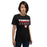 Woman wearing a Tomball High School Cougars Premium Black Unisex T-shirt 29