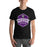 Man wearing a Morton Ranch High School Mavericks Premium Black Unisex T-shirt 216