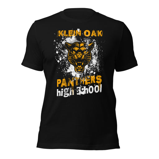 Klein Oak High School Panthers Premium Black Unisex T-shirt 216