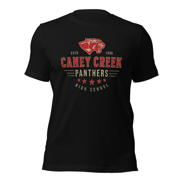 Caney Creek High School Panthers Black Premium Unisex T-shirt 217