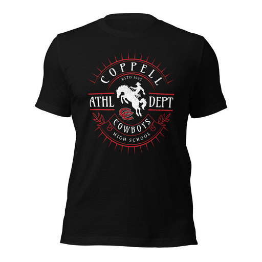 Coppell High School Cowboys Black Premium Unisex T-shirt 201