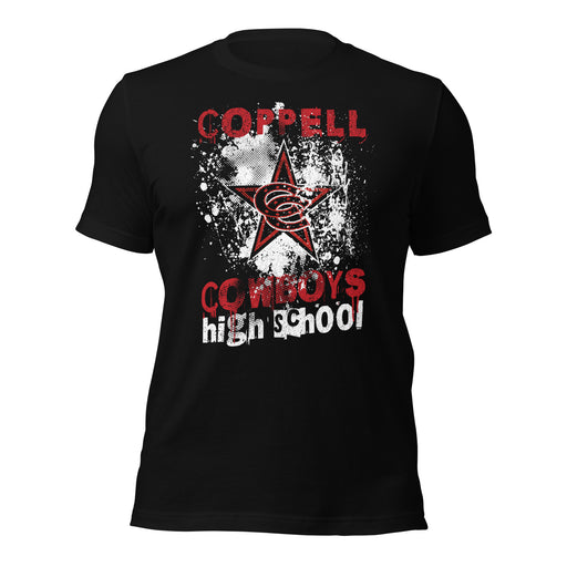 Coppell High School Cowboys Black Premium Unisex T-shirt 209