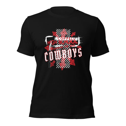 Coppell High School Cowboys Black Premium Unisex T-shirt 210