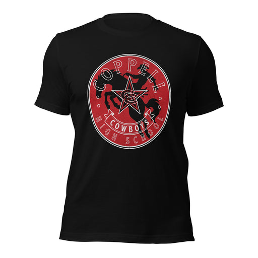 Coppell High School Cowboys Black Premium Unisex T-shirt 219