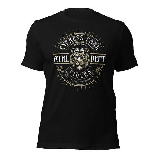 Cypress Park High School Tigers Black Premium Unisex T-shirt 201