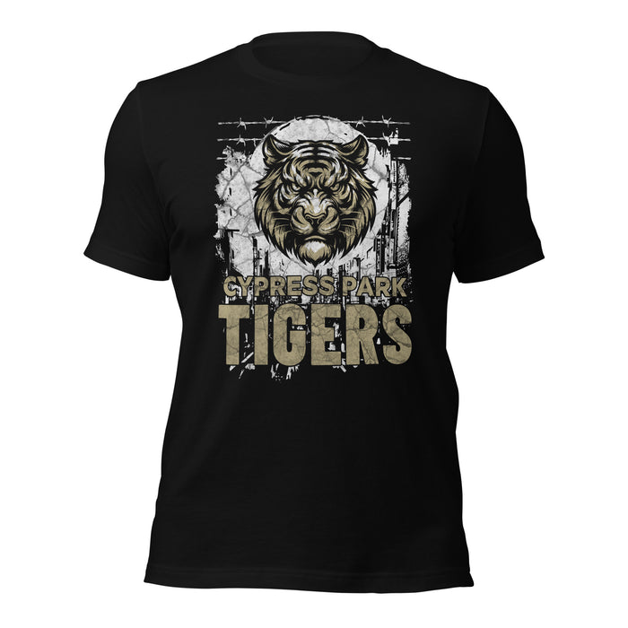 Cypress Park High School Tigers Black Premium Unisex T-shirt 202