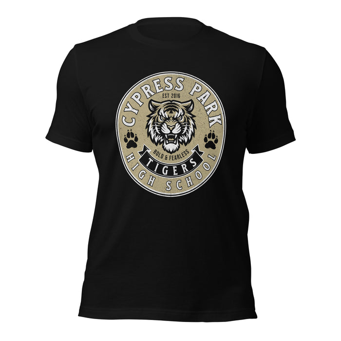 Cypress Park High School Tigers Black Premium Unisex T-shirt 215