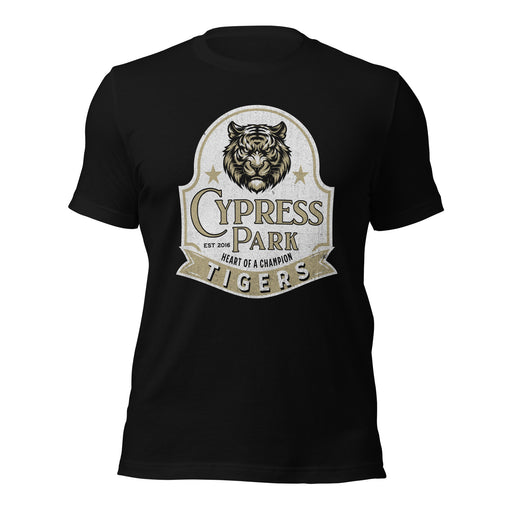 Cypress Park High School Tigers Black Premium Unisex T-shirt 219