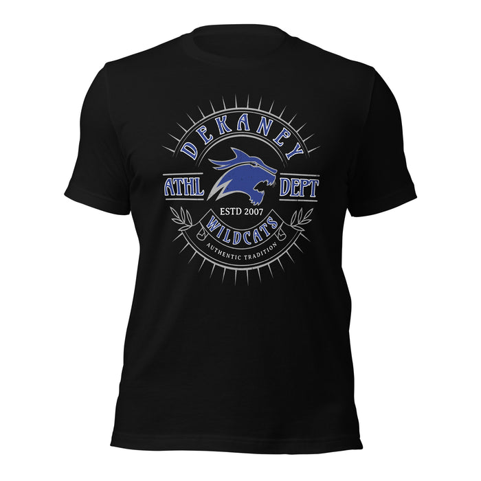 Dekaney High School Wildcats Black Premium Unisex T-shirt 201