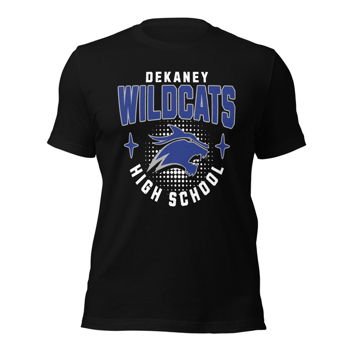 Dekaney High School Wildcats Black Premium Unisex T-shirt 204