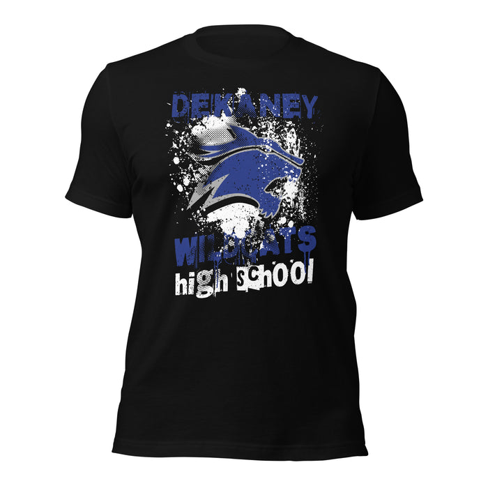 Dekaney High School Wildcats Black Premium Unisex T-shirt 205