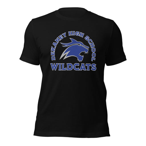 Dekaney High School Wildcats Black Premium Unisex T-shirt 208