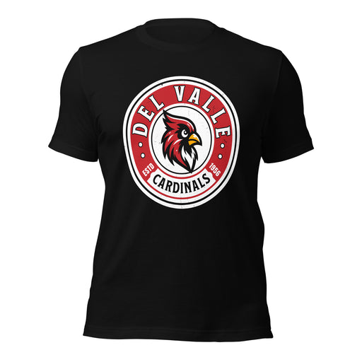 Del Valle High School Cardinals Black Premium Unisex T-shirt 220