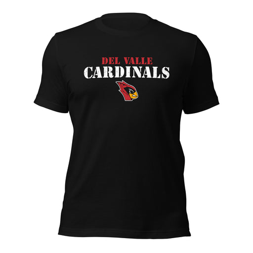 Del Valle High School Cardinals Black Premium Unisex T-shirt 221