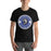 Man wearing Hebron High School Hawks Black Premium Unisex T-shirt 203