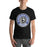 Student wearing Hebron High School Hawks Black Premium Unisex T-shirt 220