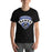 Man wearing Hebron High School Hawks Black Premium Unisex T-shirt 221