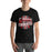 Man wearing Lake Travis High School Cavaliers Black Premium Unisex T-shirt 210