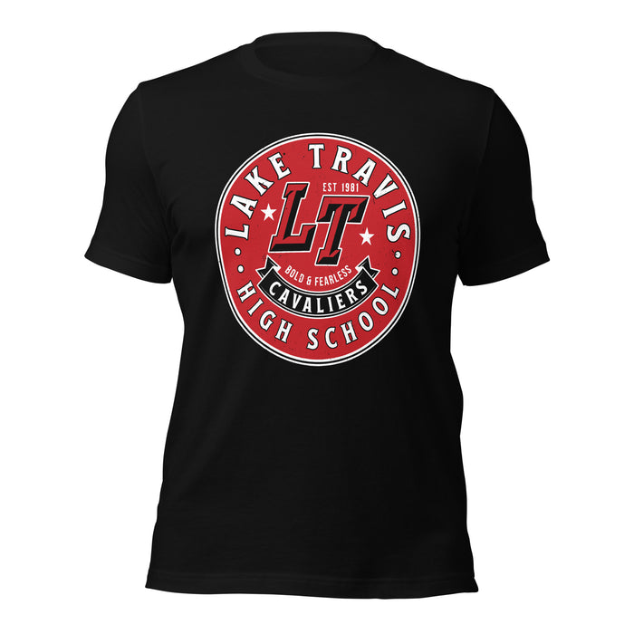 Lake Travis High School Cavaliers Black Premium Unisex T-shirt 215