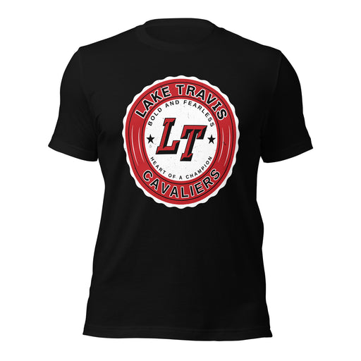 Lake Travis High School Cavaliers Black Premium Unisex T-shirt 216