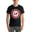 Man wearing Lake Travis High School Cavaliers Black Premium Unisex T-shirt 216