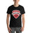 Man wearing Lake Travis High School Cavaliers Black Premium Unisex T-shirt 221