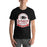 Man wearing Langham Creek High School Lobos Black Premium Unisex T-shirt 219