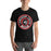 Man wearing Langham Creek High School Lobos Black Premium Unisex T-shirt 220