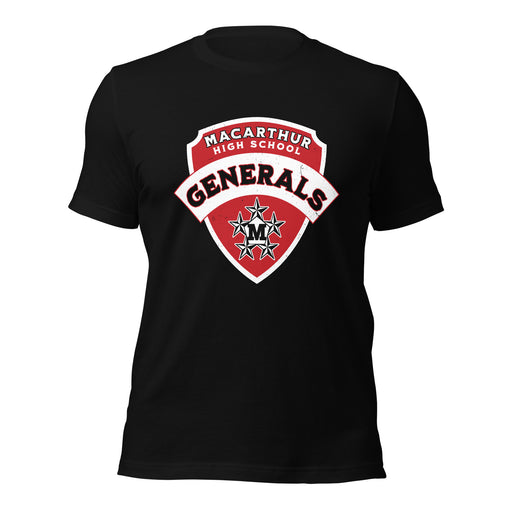 MacArthur High School Generals Black Premium Unisex T-shirt 221