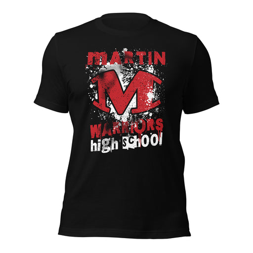 Martin High School Warriors Black Premium Unisex T-shirt 205