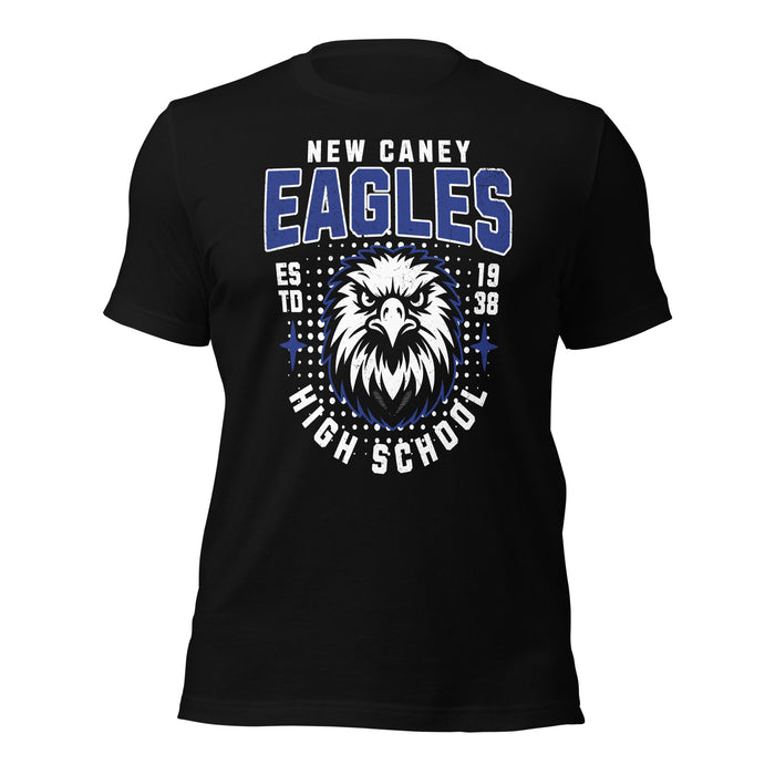 New Caney High School Eagles Black Premium Unisex T-shirt 204